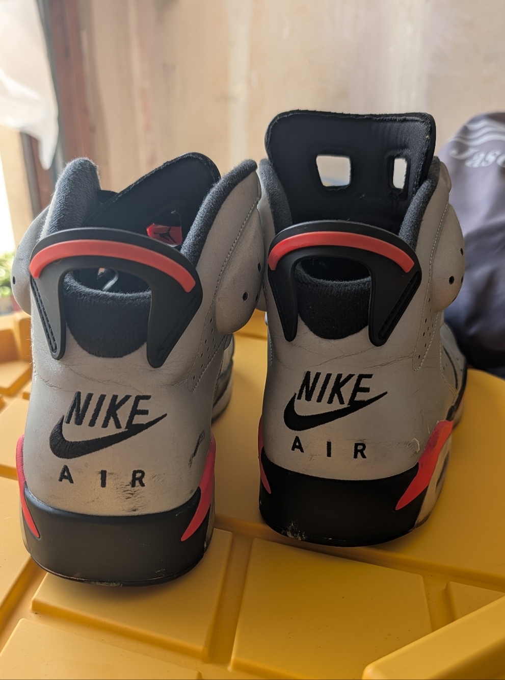 Air Jordan 6 Retro SP 'Reflections of a Champion' - Silver/Infrared/Black - Picture 5 of 7